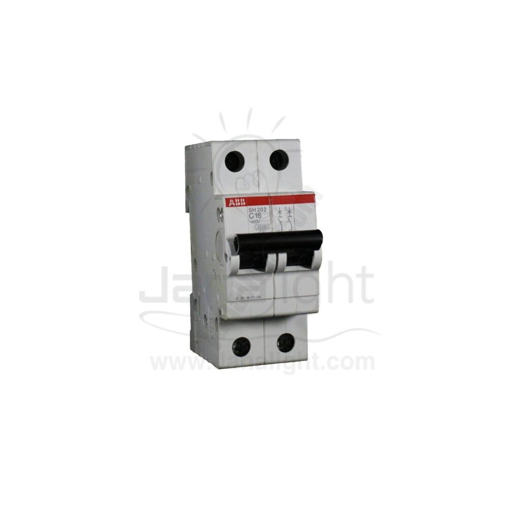 مفتاح 16 امبير 6 كيلو ثنائي ABB ABB Circuit breaker 2p 16A 6k